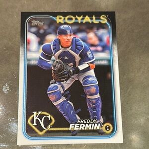 Topps Baseball Trading Card - Freddie Fermin Kansas City Royals
